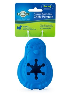 PetSafe PetSafe Chilly Penguin, Freezable Dog Toy for Small Dogs, Fill and Freeze, Frozen Dog Toy to Fill with Treats, French Vanilla Scented, Interactive Pet Puzzle for Boredom or Separation Anxiety, Small  - Image 1