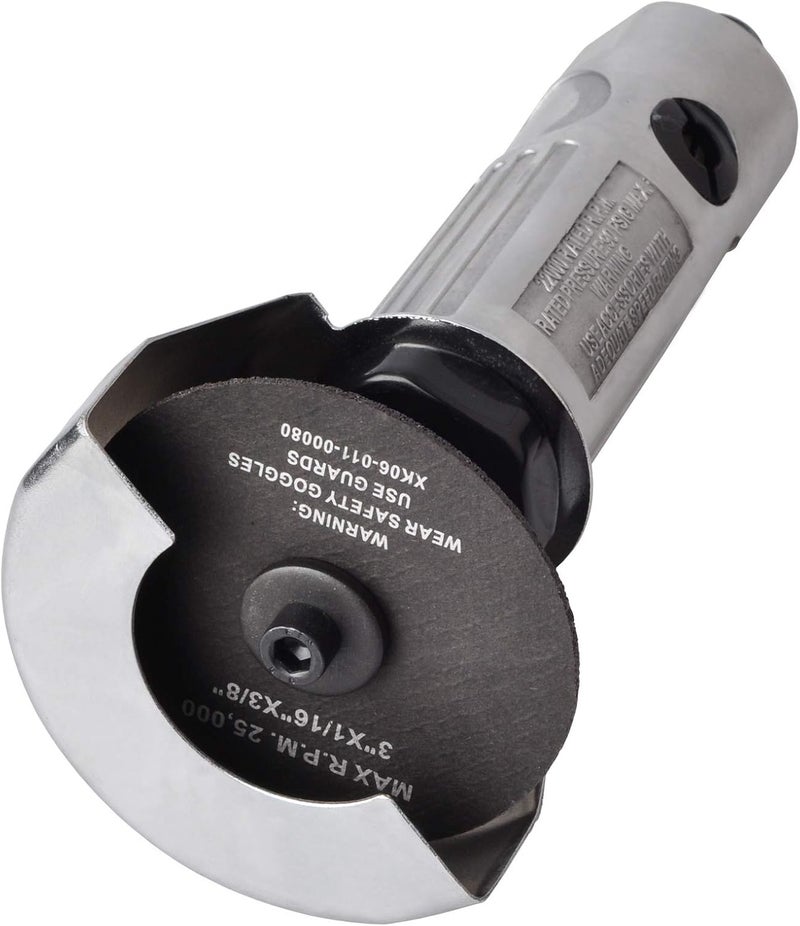 PROSHI 3-inch air cut-off tool, 3" high-speed air cutter, include 1Pcs 3'' Cut-off Wheels, 180-degree guard, pneumatic cutter - Image 4
