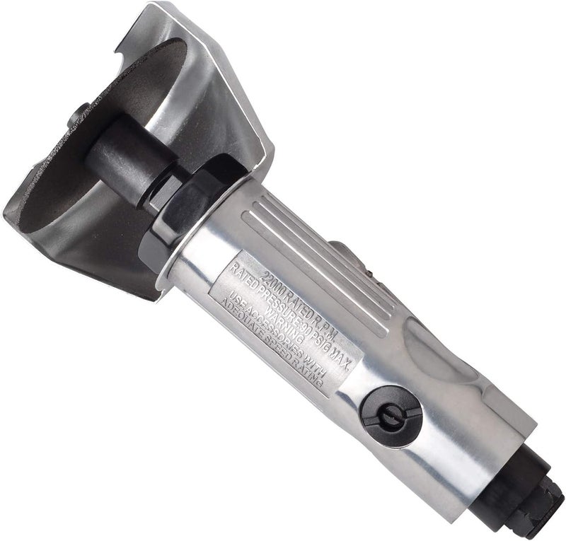 PROSHI 3-inch air cut-off tool, 3" high-speed air cutter, include 1Pcs 3'' Cut-off Wheels, 180-degree guard, pneumatic cutter - Image 2