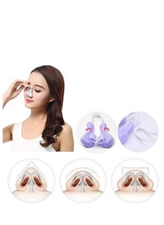 Generic 3pcs Painless Silicone Nose Lifter Slimming Clips Nose Bridge Straightener Nose Bridge Corrector Nose Slimming Device Move  - Image 3