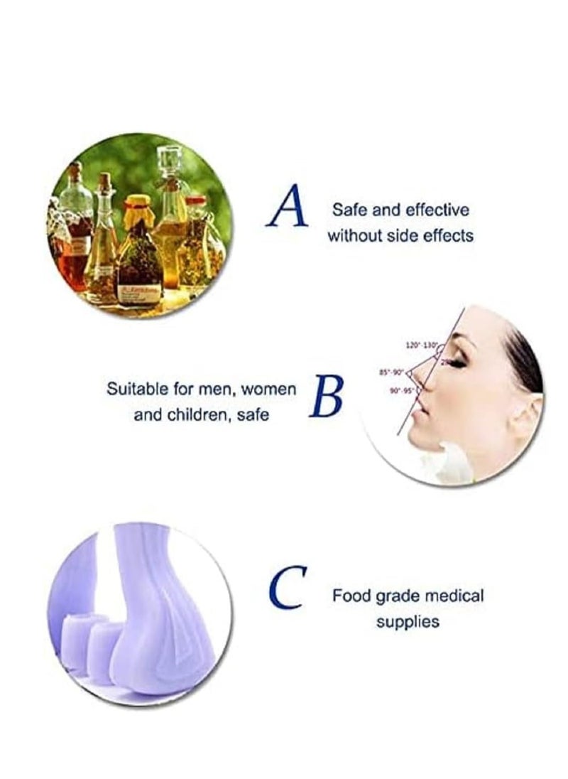 Generic - 3pcs Painless Silicone Nose Lifter Slimming Clips Nose Bridge Straightener Nose Bridge Corrector Nose Slimming Device Move - Image 1