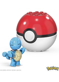 MEGA CONSTRUX Mega Construx Pokemon Squirtle Construction Set, Building Toys for Kids  - Image 3