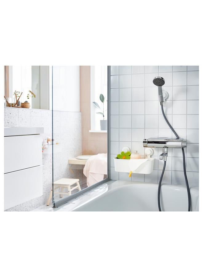 Zaboon Basket with suction cup, white - Image 3