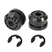 AUPARTIK 2PCS Transfer Case Shift Linkage Bushing with Eclips Fit for Dodge Ram 1500 2500 3500 4X4 Shifter Linkage Control Lever Bushing Grommet Kit 68078974AA 68078975AA - Image 2