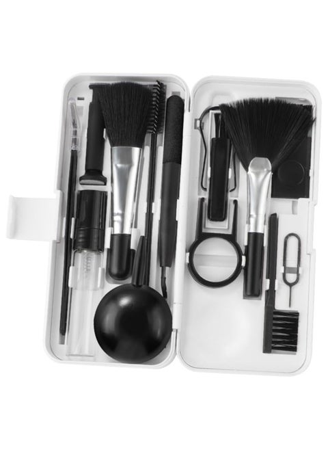 19 in 1 Keyboard Cleaning Kit | Keyboard Cleaning Brush , Multifunctional Keyboard & Earphone Cleaner | with Keycap Puller | for AirPods 2/Pro, Mechanical Keyboard, Cell Phones, Gadgets