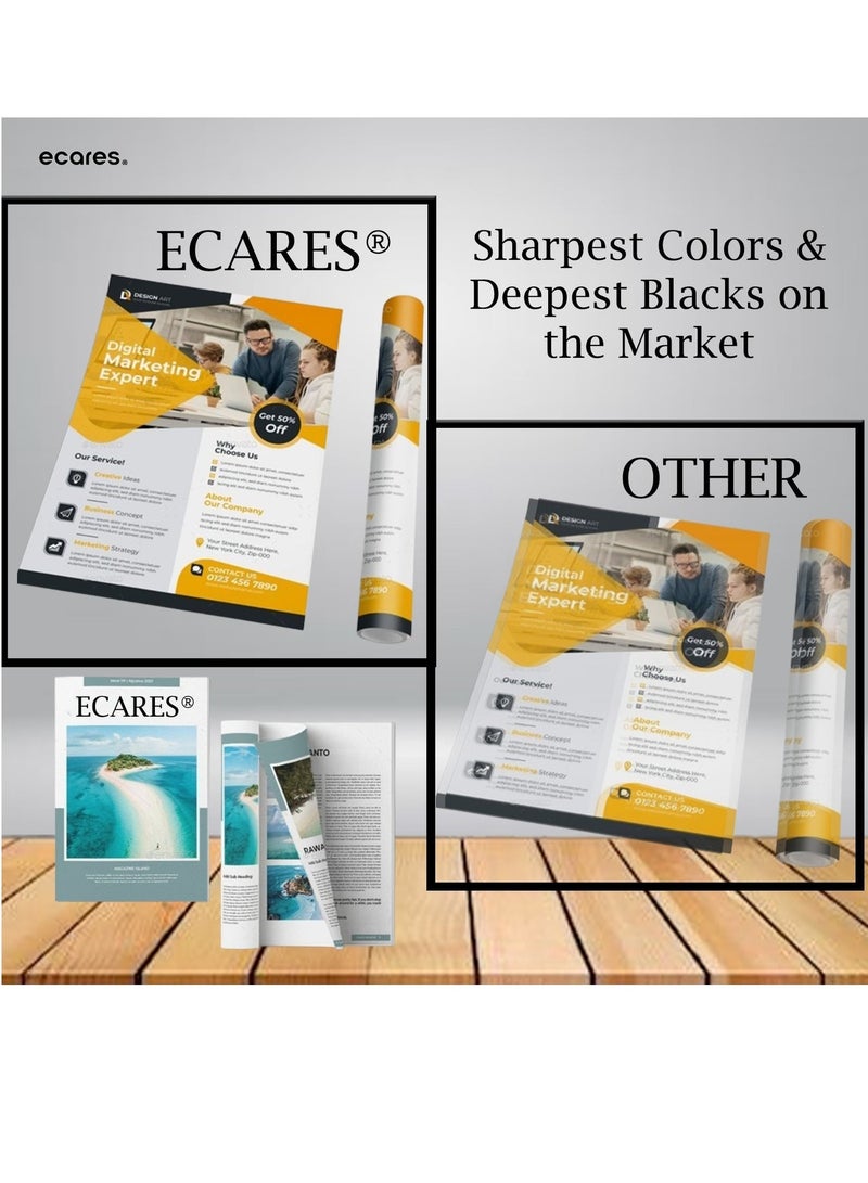 ECARES®  106A W1106A Compatible Toner Cartridge Replacement  use for HP Laser 107a 107r 107w MFP 135a MFP 135w MFP 135r MFP 137fnw MFP 135wg MFP 137fwg Printer (Black) - Image 2