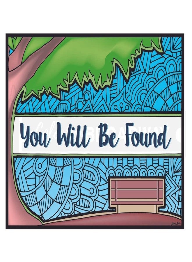 Coloring Broadway - Dear Evan Hansen Inspired Stickers (Set of 4) “You Will Be Found” Collection, Broadway Musical Merchandise, Die-Cut & Bubble Free Vinyl, Ideal Gift for Theatre Lovers - Image 3