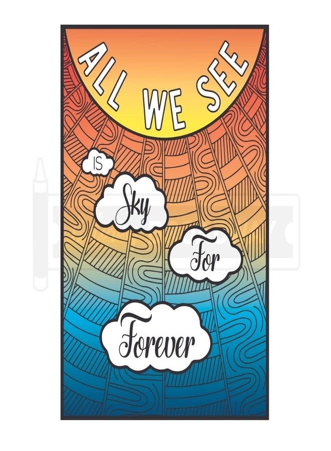 Coloring Broadway - Dear Evan Hansen Inspired Stickers (Set of 4) “You Will Be Found” Collection, Broadway Musical Merchandise, Die-Cut & Bubble Free Vinyl, Ideal Gift for Theatre Lovers - Image 2