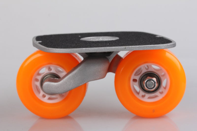 JINCAO Orange Portable Roller Road Drift Skates Plate Anti-Slip Board Aluminum Truck with PU Wheels with ABEC-7 608 Bearings - Image 2