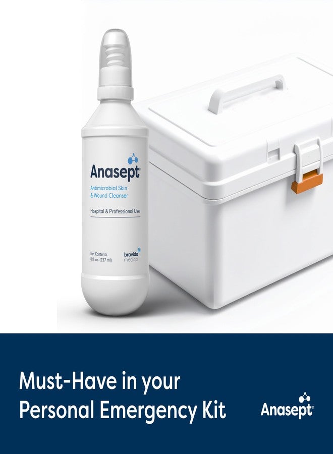 Anasept-Antimicrobial Skin and Wound Cleanser, 4 oz Bottle with Finger Pump Sprayer - Image 4