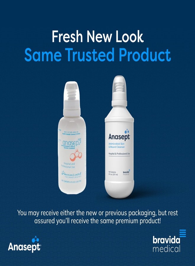 Anasept-Antimicrobial Skin and Wound Cleanser, 4 oz Bottle with Finger Pump Sprayer - Image 2