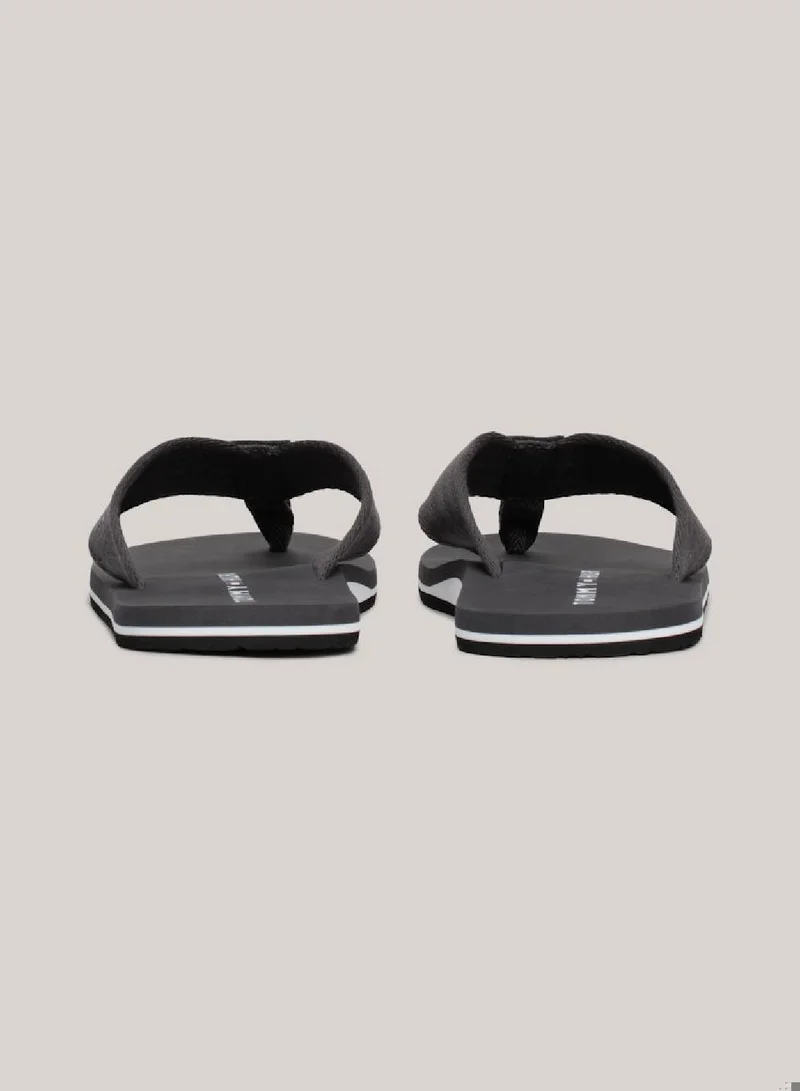 TOMMY HILFIGER Logo Webbing Strap Flip-Flops