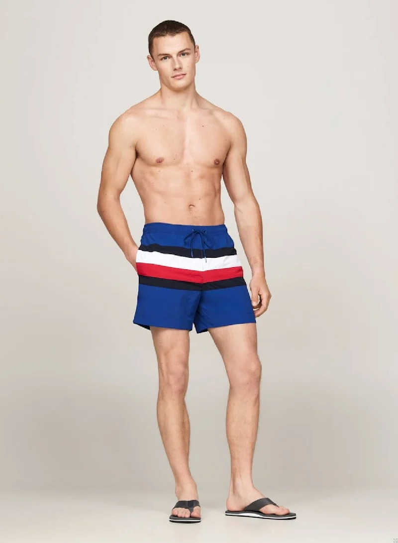 TOMMY HILFIGER Logo Webbing Strap Flip-Flops