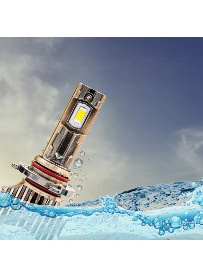 توبيز LX 60 قطعتين من مصابيح LED الأصلية للسيارة، 60 واط/القطعة، قوة 6000 لومن/القطعة، درجة حرارة اللون 6500 كلفن - 9006 - Image 4