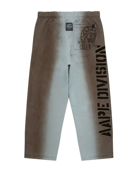 AAPE Moonface logo sweat pants