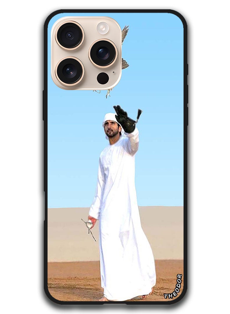 Theodor Protective Case Anti Scratch Shock Proof Bumper Cover For iPhone 16 Pro Max (6.9)-inch Sheikh Hamdan - Image 1