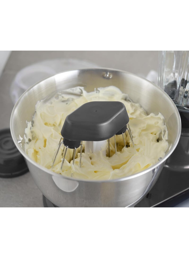 Alsaif home Al Saif Mega Blender, 6L Capacity + 1.5L Electric Blender, 800W, Silver - Image 3