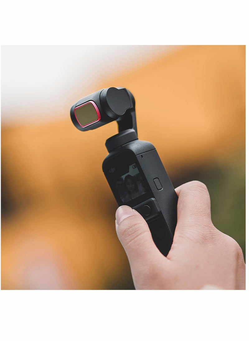 Y&D Filter ND Set Compatible with for OSMO Pocket/Pocket 2（ND 8 16 32 64 Professional DJI Waterproof & Oilproof (P-19C-066)  - Image 3