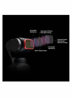Y&D Filter ND Set Compatible with for OSMO Pocket/Pocket 2（ND 8 16 32 64 Professional DJI Waterproof & Oilproof (P-19C-066)  - Image 4