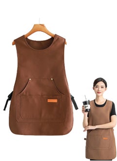 GIFT Apron Japanese Style Aprons with 3 Pockets for Work Chef Kitchen  - Image 1