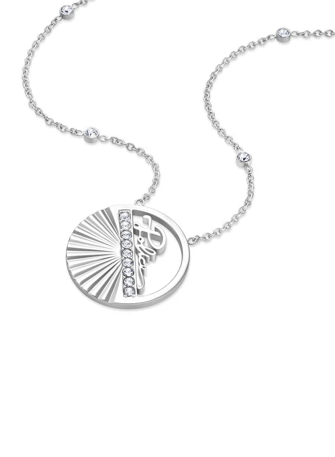 POLICE Necklace For Women Stainless Steel With CrystalsPEJLN0002804