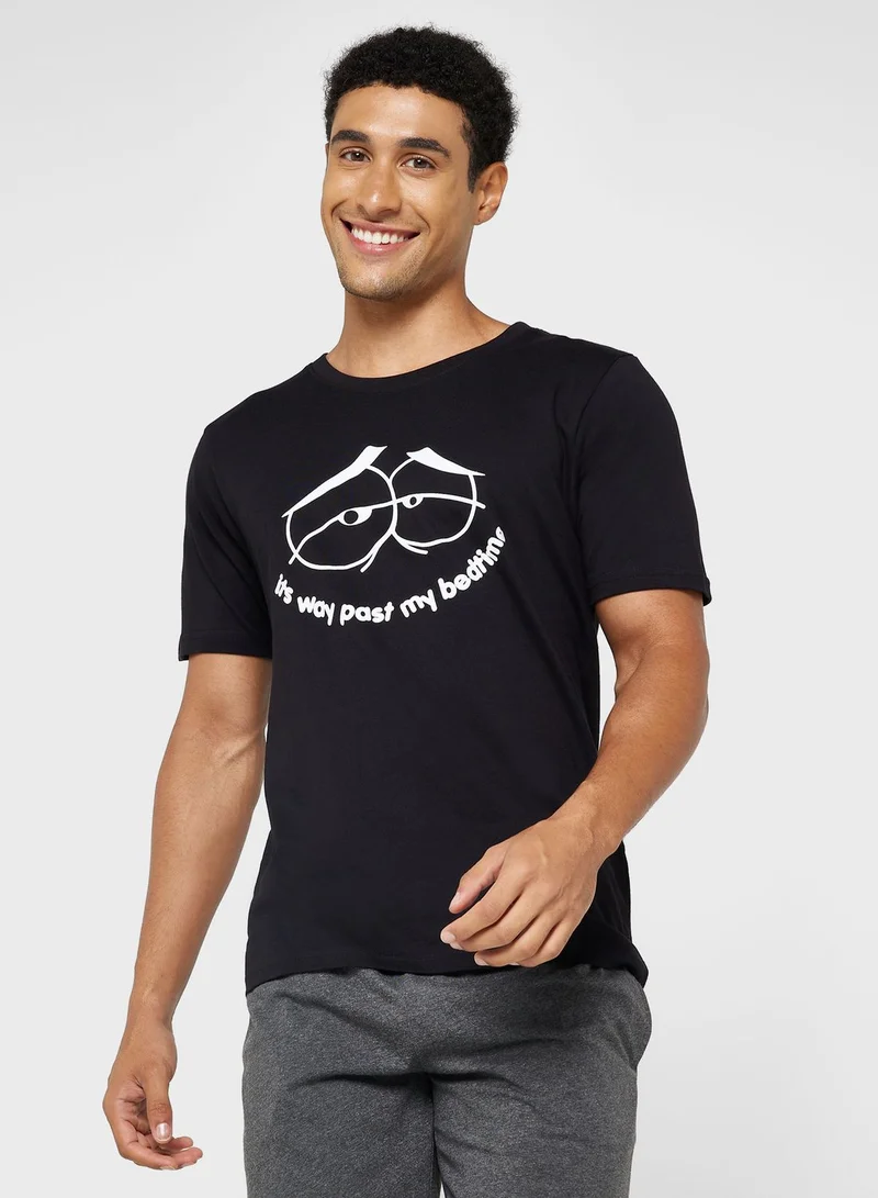 Seventy Five Sleepy Faces Nightwear Set
