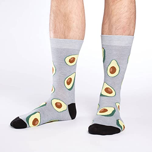 Good Luck Sock Men's Avocado, Gray Socks, Adult, Shoe Size 7-12 - Image 2