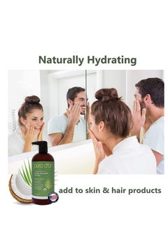 Pura d'or PURA D'OR 100% Pure USDA Organic Vegetable Glycerin Premium Grade Derived from Coconut Oil 24 Fl oz  - Image 3
