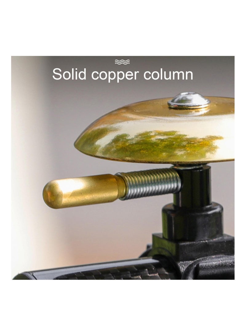 KASTWAVE Bicycle Bell Copper, Classic Bicycle Bell for with Loud Sound Bells, Classic Brass Bell Bicycle Bell for Ring Bell for Road Mountain Handlebars - Image 5