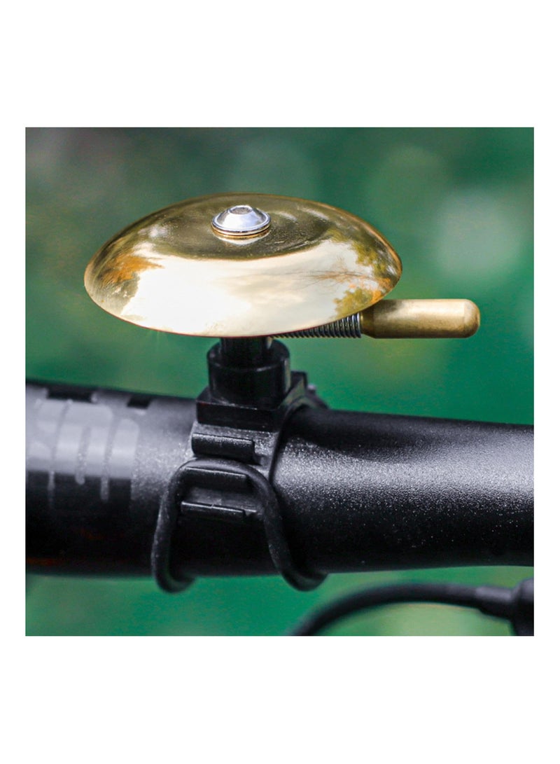 KASTWAVE Bicycle Bell Copper, Classic Bicycle Bell for with Loud Sound Bells, Classic Brass Bell Bicycle Bell for Ring Bell for Road Mountain Handlebars - Image 4