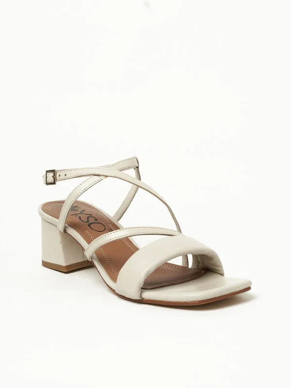 ييزو صنادل نسائية بكعب متوسط - كعب مريح وأنيق للسيدات والفتيات