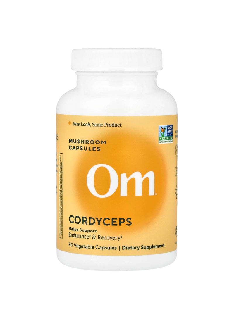 Cordyceps, 90 Vegetable Capsules (0.66 g per Capsule)