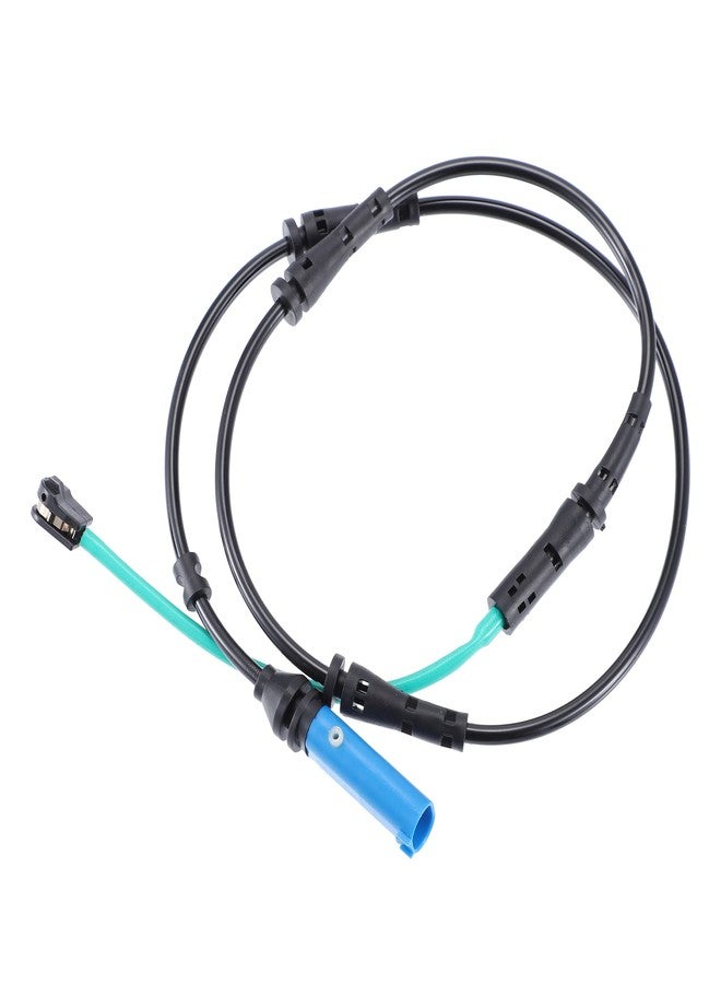 ACROPIX Car Brake Pad Sensor Rear Disc Brake Pad Wear Indicator Sensor Fit for BMW 750i - Pack of 1 Black Blue - Image 1