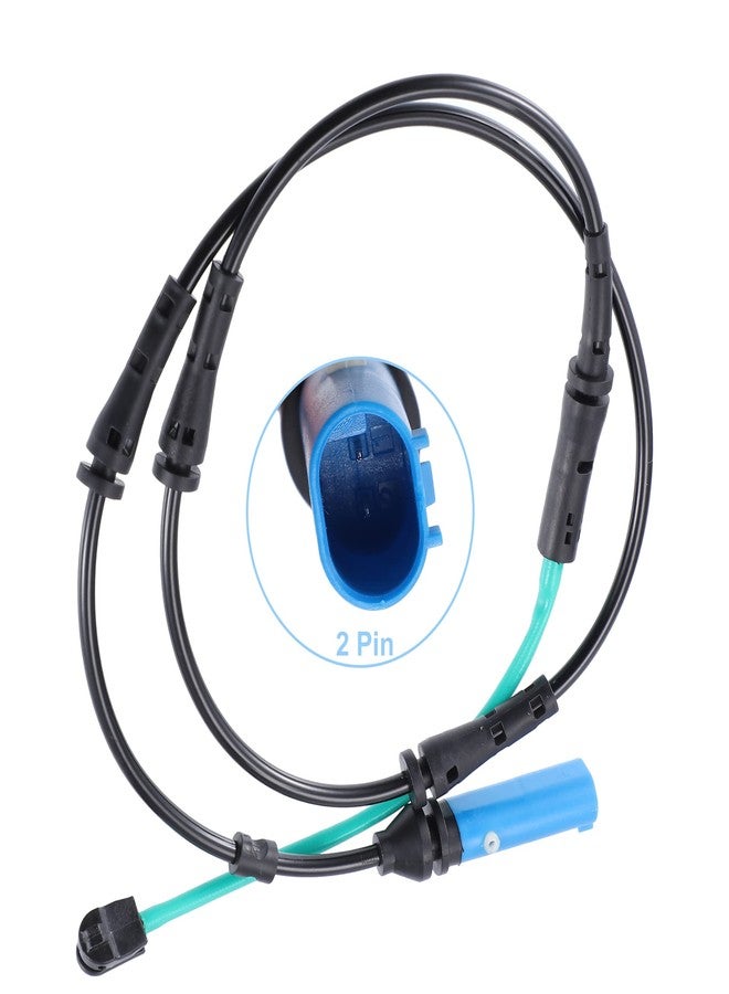 ACROPIX Car Brake Pad Sensor Rear Disc Brake Pad Wear Indicator Sensor Fit for BMW 750i - Pack of 1 Black Blue - Image 4