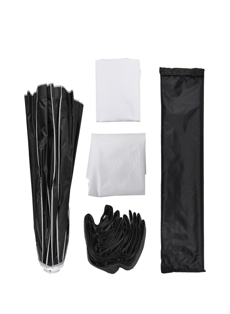 ANDOER 90cm/35inch Multi-purpose Deep Parabolic Softbox Bowens Mount Quick Set-up for Portraits Interviews Filmmaking with Diffuser Cloth Honeycomb Grid Carrying Bag - Image 2