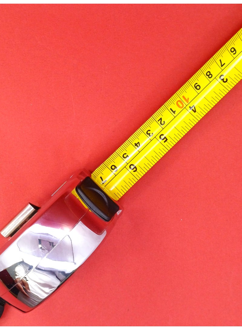 Valuemax AG12038 Measuring Tape – Heavy‑Duty Retractable Tape Measure (25 ft / 7.5 m), Steel Blade with Nylon Coating, Robust Housing – Ideal for Construction, DIY & Home Use - Image 3