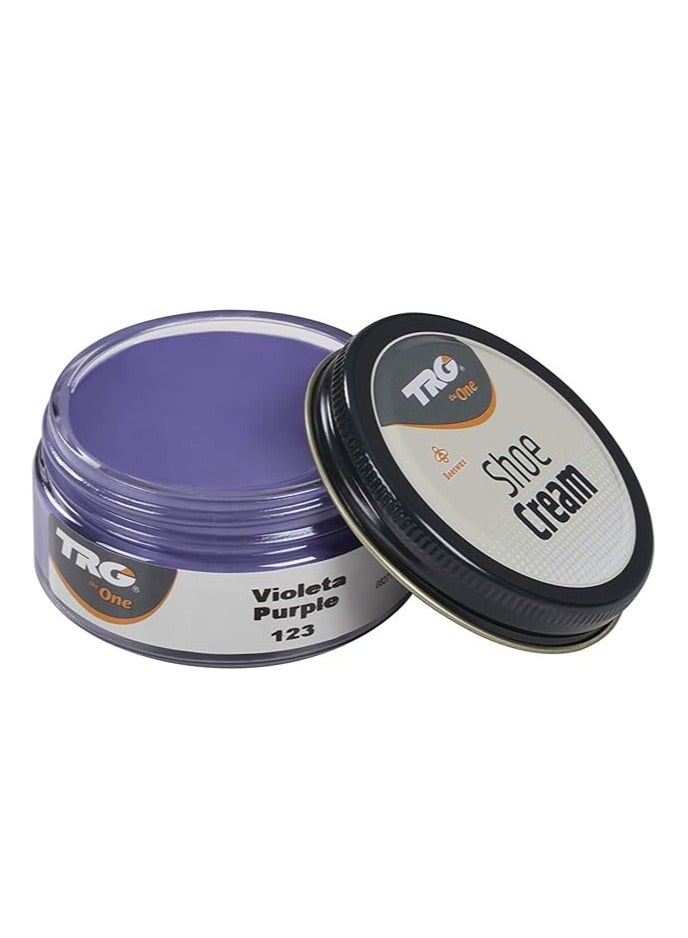 TRG Shoe Cream # 123 Purple 50ml - Image 1