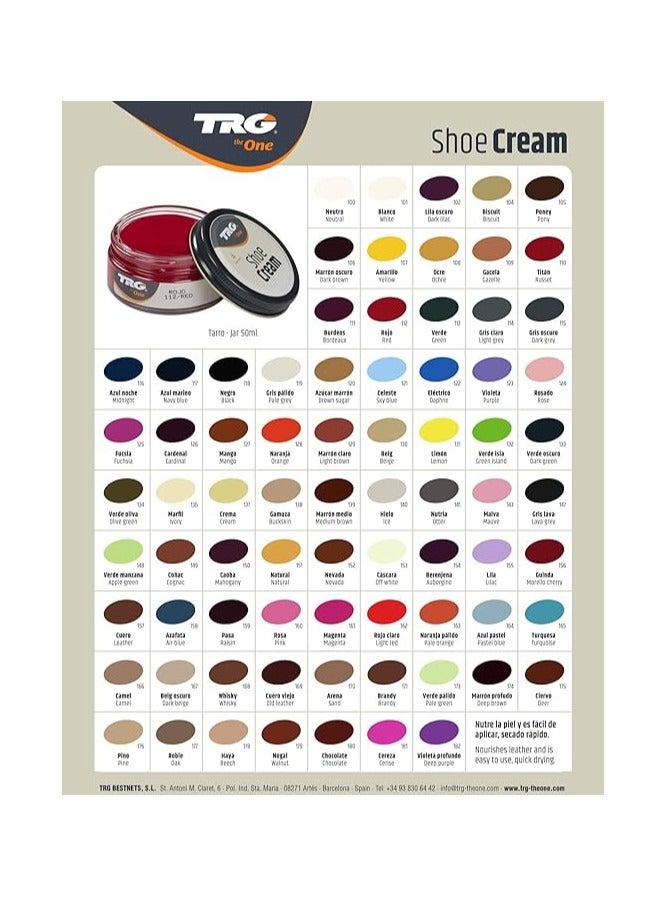 TRG Shoe Cream # 123 Purple 50ml - Image 3