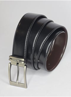 HUGO BOSS Hugo Boss Leather Belt with Two Interchangeable Buckles  - Image 3