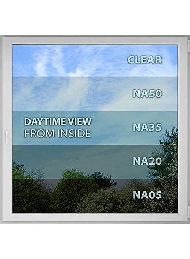 BDF فيلم نافذة BDF NA05 للخصوصية النهارية والتحكم في الشمس أسود طبيعي 5 (داكن جداً) - 24 بوصة × 14 قدم - Image 4