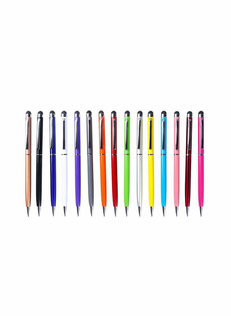 KASTWAVE 2-in-1 Multi-coloured Stylus Pen and Ball Point Pen(15 pcs) - Image 1