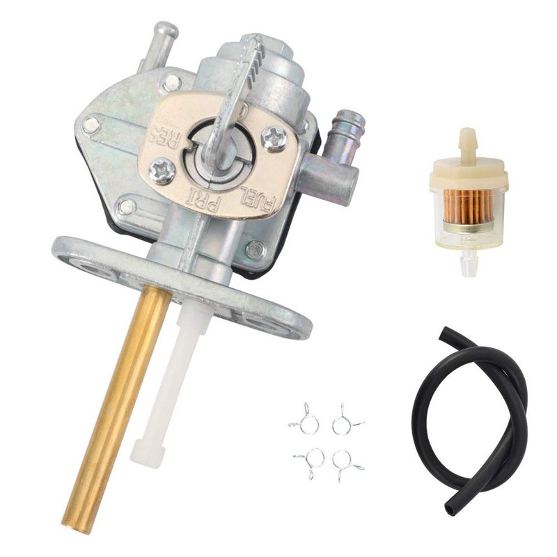 JSMANCAVE Fuel Vavle LT 80 Petcock Shut Off Tank Switch Fits for Suzuki LT80 LTA400 LT400 LTZ250 LTF300F Fits for Kawasaki Vulcan 750 VN750 51023S006 Fits for Yamaha YFM250 350 600 Raptor Banshee Grizzly Blast - Image 3