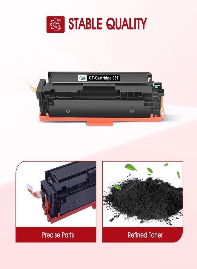 Cool Toner 067 Toner Cartridge Set 067H MF654Cdw MF656Cdw Compatible Replacement for Canon Color ImageCLASS MF654Cdw MF653Cdw LBP632Cdw LBP633Cdw Printer 4 Pack High Yield Ink (Black Cyan Yellow Magenta) - Image 4