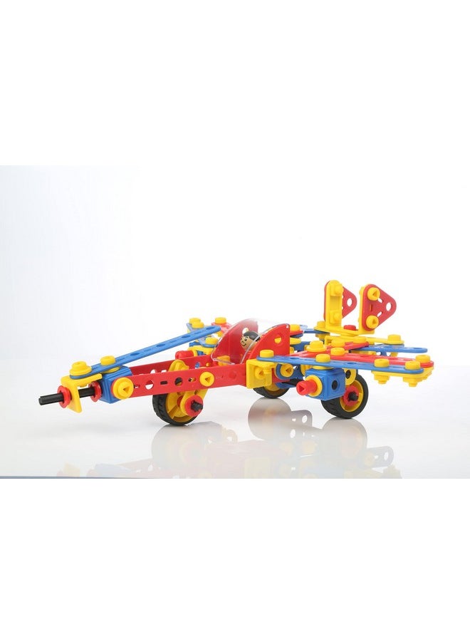 Mechanix Plastic Mechanix Planes-3, 15 Models STEM Toy, Building and Construction Set for Boys and Girls Age 5+ Years  - Image 2