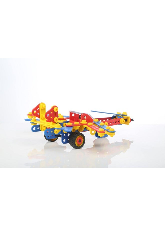 Mechanix Plastic Mechanix Planes-3, 15 Models STEM Toy, Building and Construction Set for Boys and Girls Age 5+ Years  - Image 4