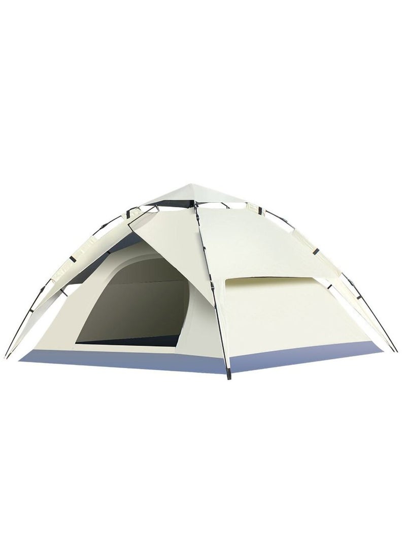 3-4 Person Outdoor Camping Tent, Automatic Pop Up Tent Easy Instant Tent for Beach, Hiking, Camping (Beige) - pzsku/Z90AC3D34C801F1173EE3Z/45/_/1689125775/1ac0bf0b-c935-4c66-b53a-c04048f82865