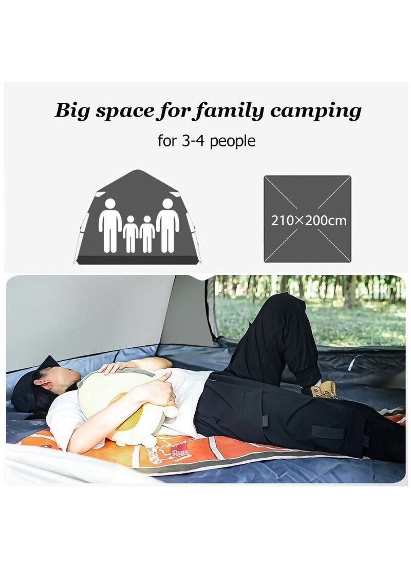 3-4 Person Outdoor Camping Tent, Automatic Pop Up Tent Easy Instant Tent for Beach, Hiking, Camping (Beige) - pzsku/Z90AC3D34C801F1173EE3Z/45/_/1689125776/323faa0c-1ec6-4224-b775-cdfba0f5e8eb