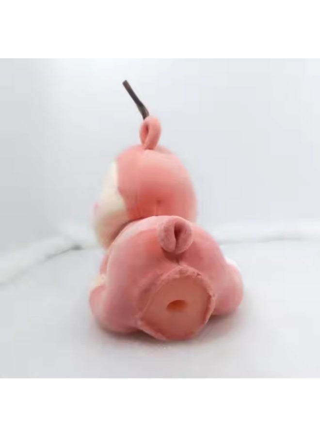 30CM Cute Sleeping Deer Plush Toy | Soft Antler Animal Stuffed Doll for Kids & Gifts | TC-28972  - Image 3
