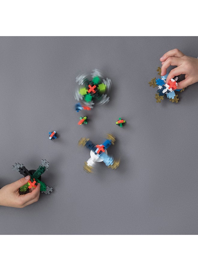Plus-Plus Spinning Top  Creative Building Blocks Set, Spinning Tops, Ingenious Construction Toy, 200 Pieces  - Image 5