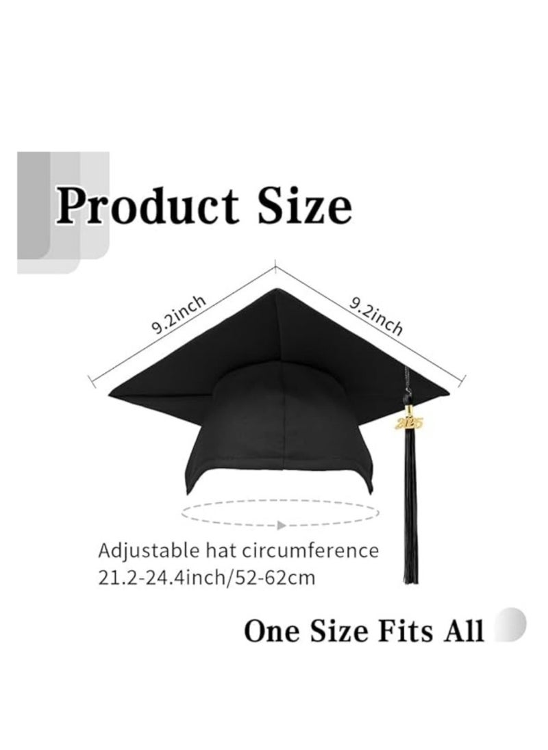 DAILYCHIC Unisex Adult Graduation Cap with 2025 Tassel,High School and Bachelor Graduation Party,Graduation Ceremony Hat Party Ceremony  - Image 3